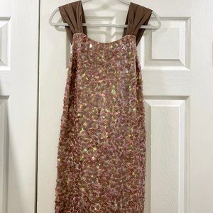 BCBG MAXAZRIA Mini Sparkle Sequin Dress